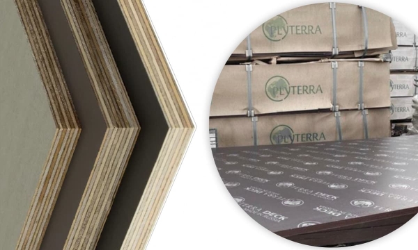 ЛАМИНИРОВАННАЯ ФАНЕРА PLYTERRA (ПЛЕЙТЕРРА)