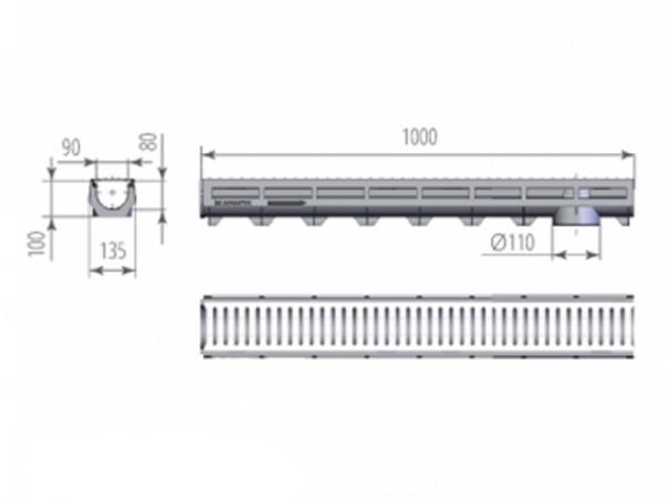 AQUA-TOP DN90 H100 