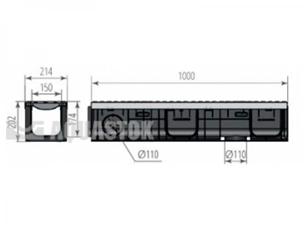 PROFI DN150 H202 E600
