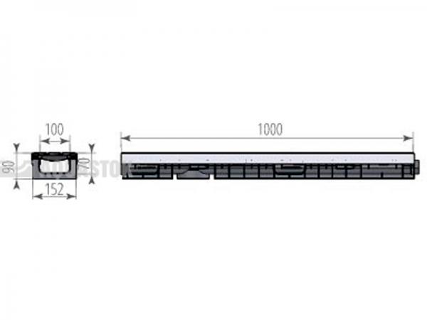 PROFI DN100 H90 E600