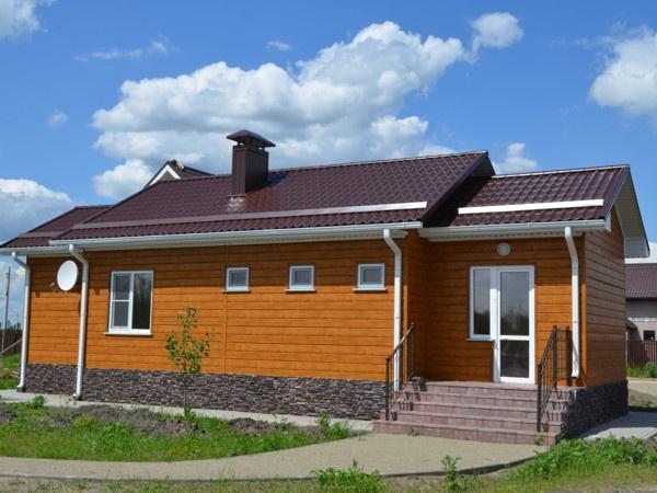 Металлический сайдинг "ЭкоБрус"
