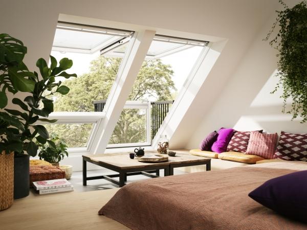 Окна-балкон VELUX CABRIO