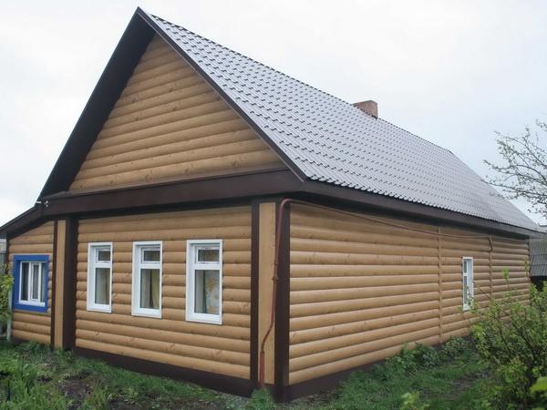 Сайдинг под бревно Блок-хаус GL
