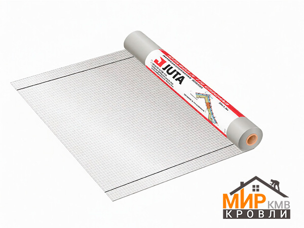 Подкровельная антиконденсатная гидроизоляционная пленка Ютакон Н 130 ВС УВ