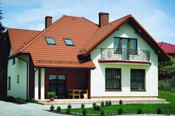 Цементно-песчаная черепица Braas Таунус