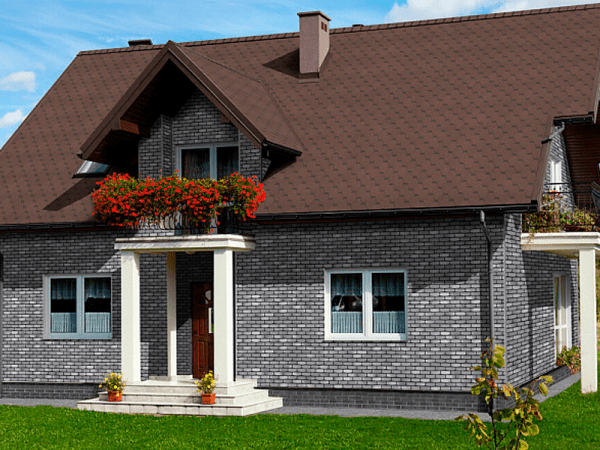 Фасадная плитка HAUBERK Сланец