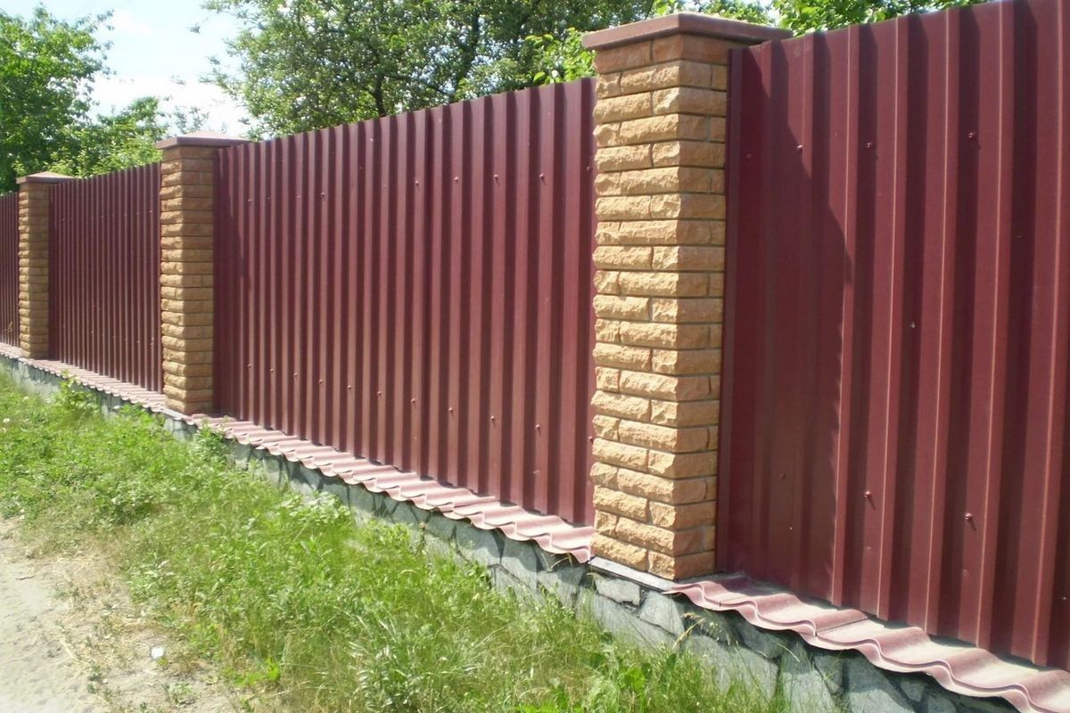 Профнастил для забора